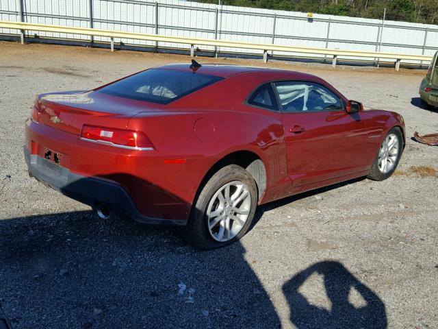 2G1FA1E36F9151948 - 2015 CHEVROLET CAMARO LS MAROON photo 4