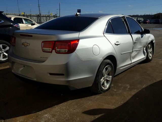 1G11B5SA3DF259868 - 2013 CHEVROLET MALIBU LS 银色 照片 4