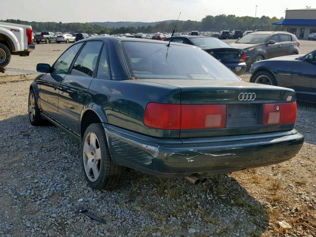 WAUHP54A5NN124951 - 1992 AUDI S4 2.7 QUA GREEN photo 3