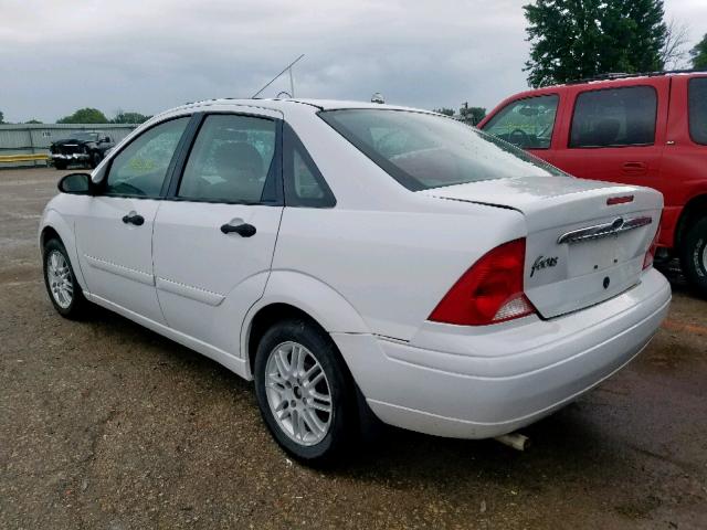 1FAFP3831YW374041 - 2000 FORD FOCUS ZTS WHITE photo 3