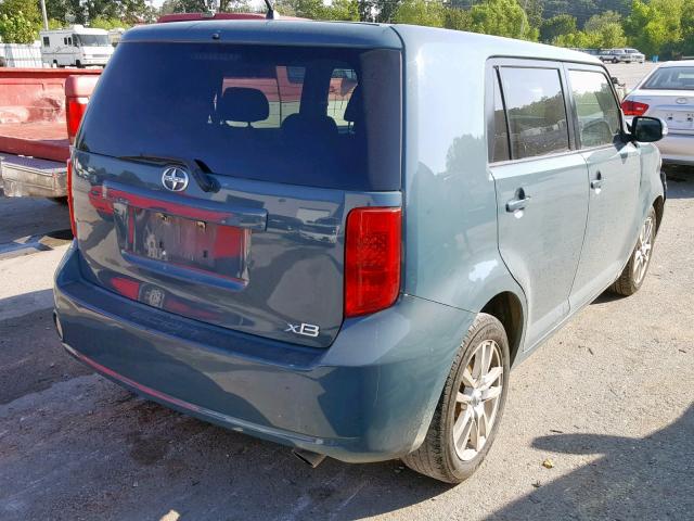 JTLKE50E081012307 - 2008 TOYOTA SCION XB ლურჯი ფოტო 4