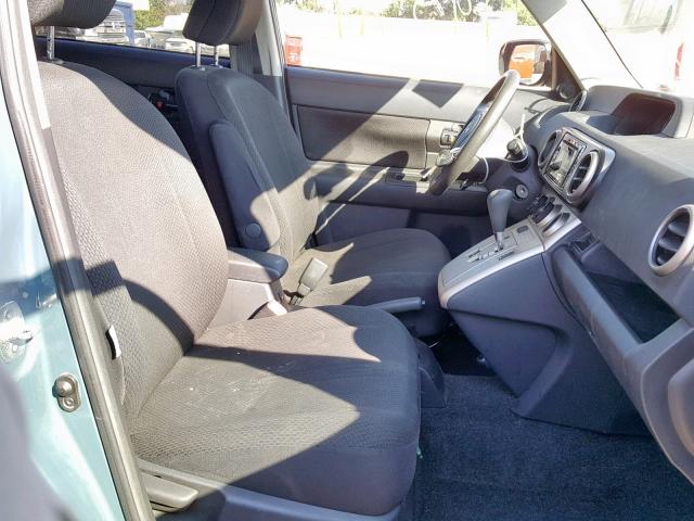 JTLKE50E081012307 - 2008 TOYOTA SCION XB ლურჯი ფოტო 5