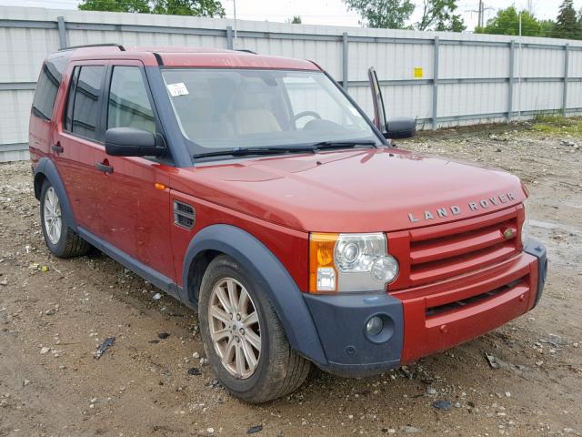 SALAE25467A430481 - 2007 LAND ROVER LR3 SE RED photo 1