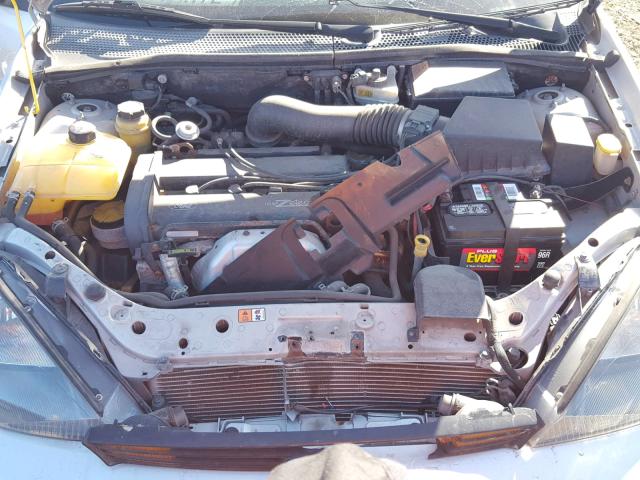 1FAFP38333W135194 - 2003 FORD FOCUS ZTS SILVER photo 7