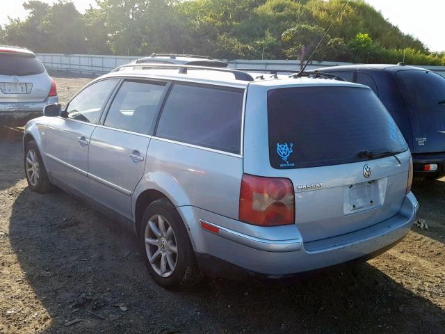 WVWVD63B64E082173 - 2004 VOLKSWAGEN PASSAT GLS TURQUOISE photo 3