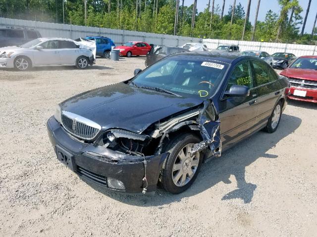 1LNHM87A43Y699204 - 2003 LINCOLN LS BLACK photo 2