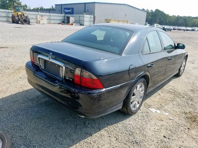 1LNHM87A43Y699204 - 2003 LINCOLN LS BLACK photo 4