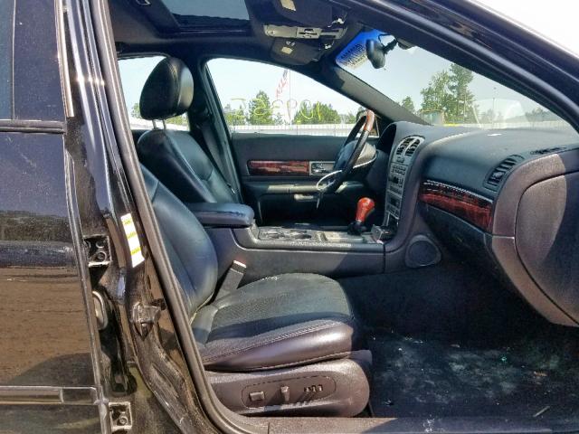 1LNHM87A43Y699204 - 2003 LINCOLN LS BLACK photo 5