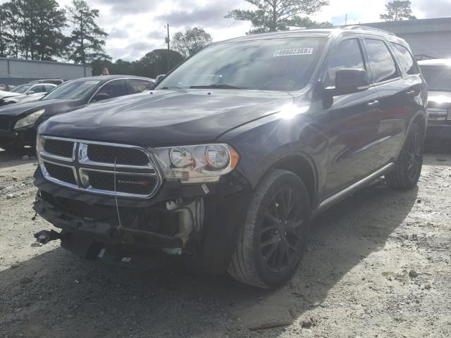 1D4RD4GG8BC730183 - 2011 DODGE DURANGO CR GRAY photo 2