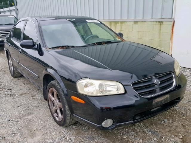 JN1CA31D41T824051 - 2001 NISSAN MAXIMA GXE BLACK photo 1