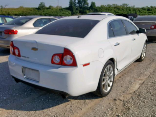 1G1ZE5E71BF395231 - 2011 CHEVROLET MALIBU LTZ თეთრი ფოტო 4