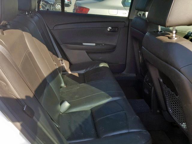 1G1ZE5E71BF395231 - 2011 CHEVROLET MALIBU LTZ თეთრი ფოტო 6