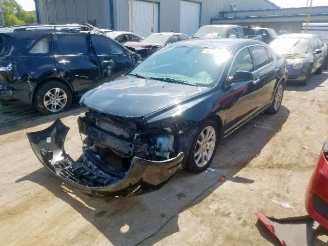 1G1ZE5E71BF301865 - 2011 CHEVROLET MALIBU LTZ შავი ფოტო 2
