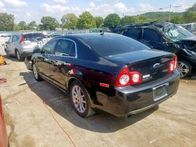 1G1ZE5E71BF301865 - 2011 CHEVROLET MALIBU LTZ შავი ფოტო 3