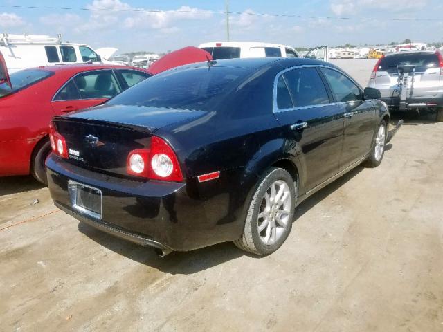 1G1ZE5E71BF301865 - 2011 CHEVROLET MALIBU LTZ შავი ფოტო 4