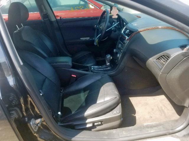 1G1ZE5E71BF301865 - 2011 CHEVROLET MALIBU LTZ შავი ფოტო 5