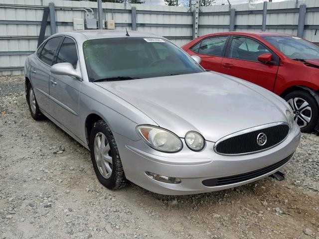 2G4WD532851258072 - 2005 BUICK LACROSSE C SILVER photo 1