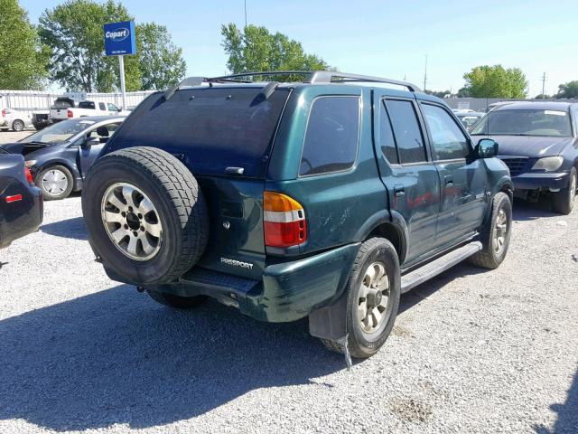 4S6CM58W7W4413383 - 1998 HONDA PASSPORT E 绿色 照片 4