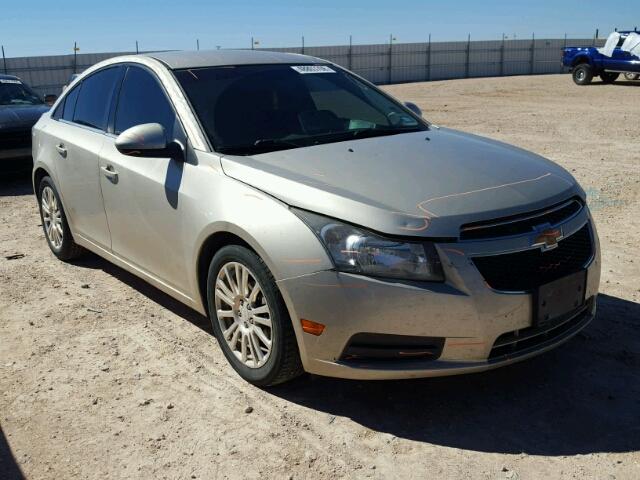 1G1PH5SBXE7151650 - 2014 CHEVROLET CRUZE ECO TAN photo 1