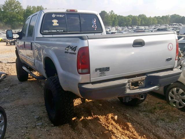 1FTSW31F31EA66896 - 2001 FORD F350 SRW S SILVER photo 3