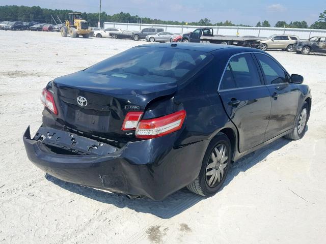 4T4BF3EK0AR067647 - 2010 TOYOTA CAMRY BASE BLACK photo 4