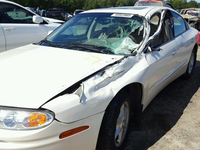 1G3GR64HX24124229 - 2002 OLDSMOBILE AURORA WHITE photo 9