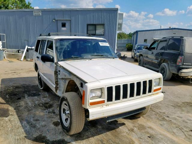 1J4FT48SX1L559693 - 2001 JEEP CHEROKEE S WHITE photo 1