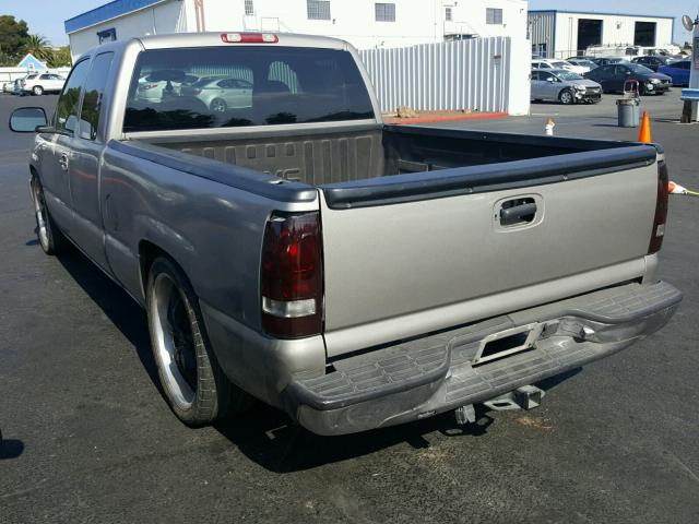 2GTEC19T4X1550350 - 1999 GMC NEW SIERRA GRAY photo 3