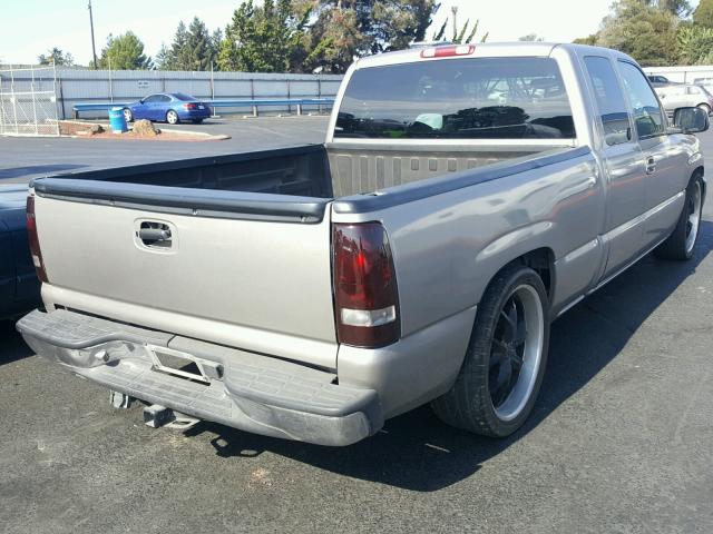 2GTEC19T4X1550350 - 1999 GMC NEW SIERRA GRAY photo 4