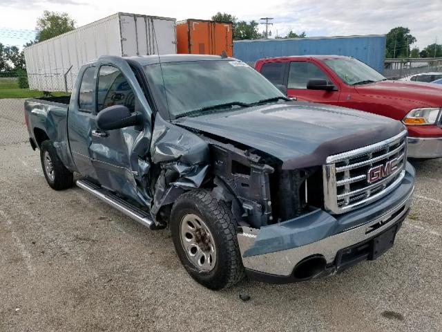 2GTEC19C791129287 - 2009 GMC SIERRA C15 GREEN photo 1