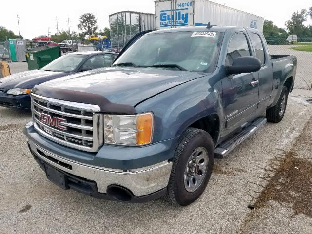 2GTEC19C791129287 - 2009 GMC SIERRA C15 GREEN photo 2