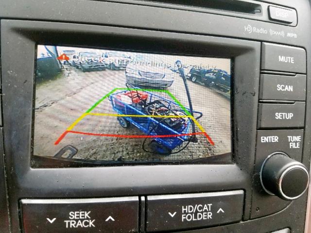 KMHEC4A4XEA115224 - 2014 HYUNDAI SONATA HYB BLACK photo 9