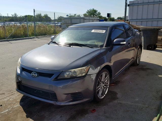 JTKJF5C76C3025960 - 2012 TOYOTA SCION TC ნაცრისფერი ფოტო 2