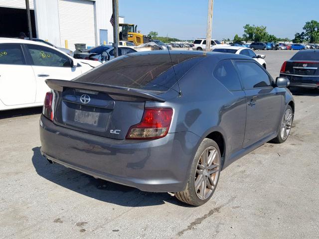 JTKJF5C76C3025960 - 2012 TOYOTA SCION TC ნაცრისფერი ფოტო 4