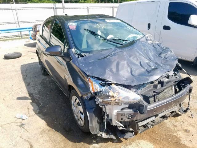 JTDKDTB39F1100932 - 2015 TOYOTA PRIUS C GRAY photo 1