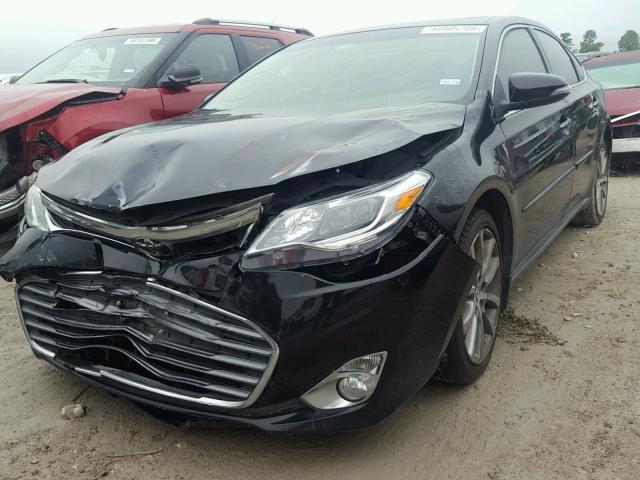 4T1BK1EB0EU132433 - 2014 TOYOTA AVALON BAS Noir photo 2