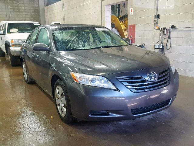 4T4BE46K88R011778 - 2008 TOYOTA CAMRY CE GRAY photo 1