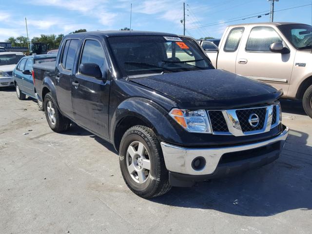 1N6AD07U38C423602 - 2008 NISSAN FRONTIER C BLACK photo 1