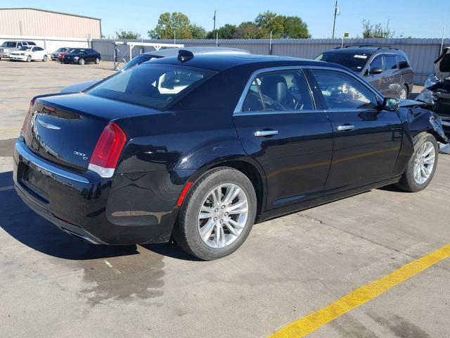 2C3CCAEGXGH219591 - 2016 CHRYSLER 300C BLACK photo 4