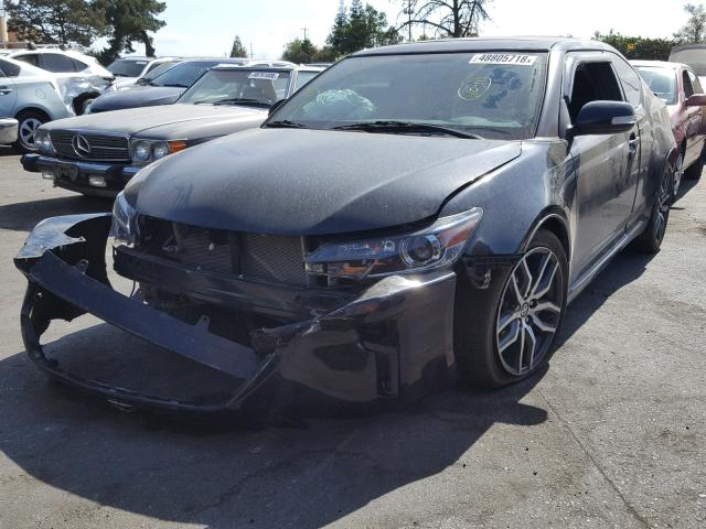 JTKJF5C79GJ016722 - 2016 TOYOTA SCION TC 黑色 照片 2