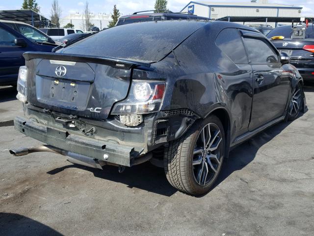 JTKJF5C79GJ016722 - 2016 TOYOTA SCION TC 黑色 照片 4