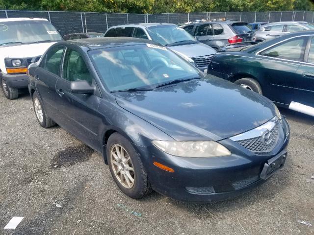 1YVFP80C955M76296 - 2005 MAZDA 6 I GRAY photo 1