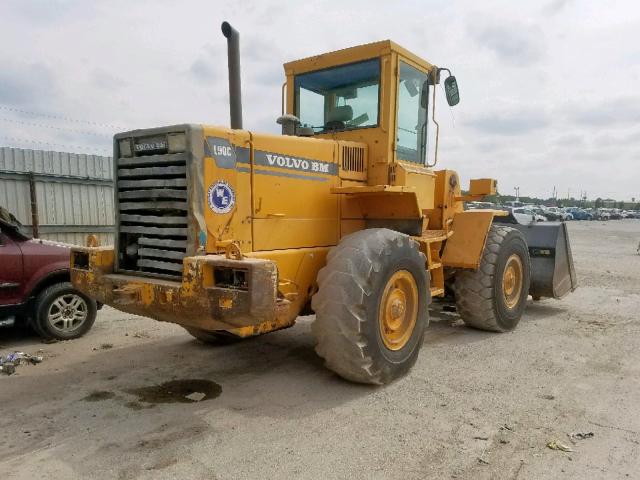 L90CV62103 - 1995 VOLVO L90C YELLOW photo 4