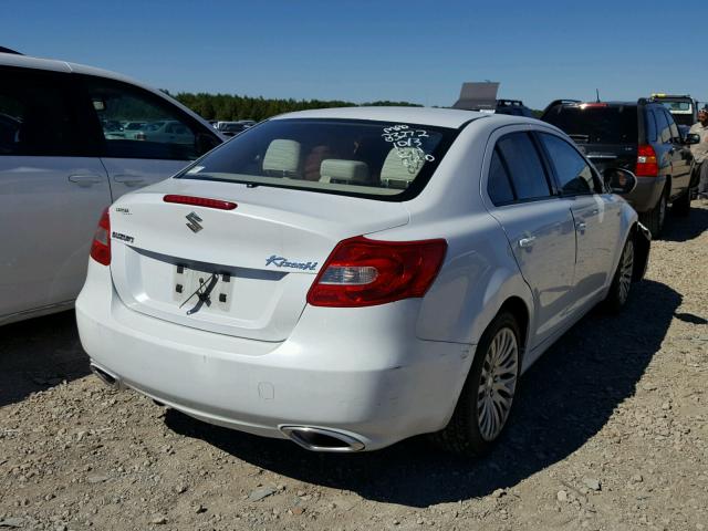 JS2RE9A34B6111159 - 2011 SUZUKI KIZASHI SE WHITE photo 4