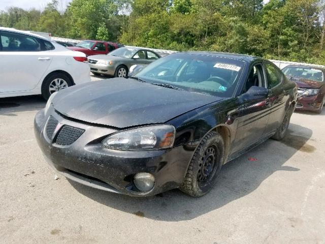 2G2WP522041341639 - 2004 PONTIAC GRAND PRIX BLACK photo 2