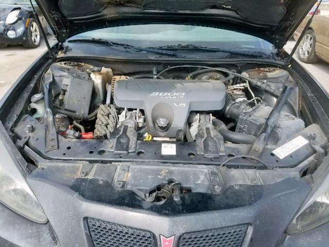 2G2WP522041341639 - 2004 PONTIAC GRAND PRIX BLACK photo 7