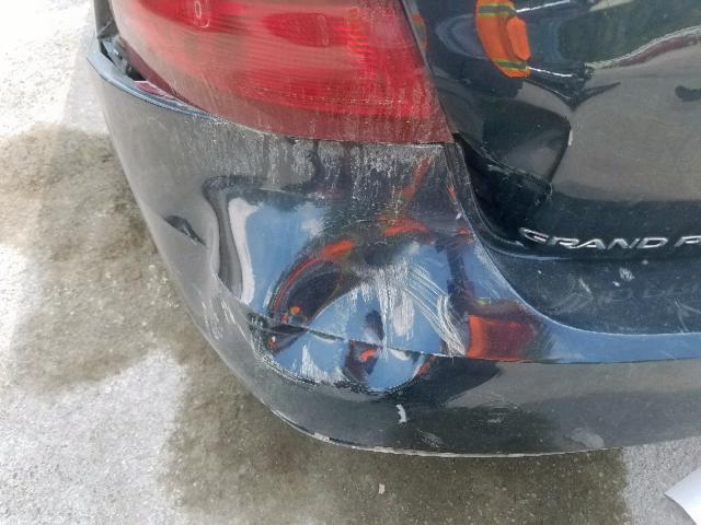 2G2WP522041341639 - 2004 PONTIAC GRAND PRIX BLACK photo 9