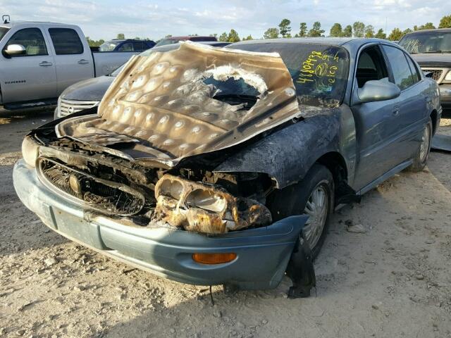 1G4HP52K33U206397 - 2003 BUICK LESABRE CU BLUE photo 2