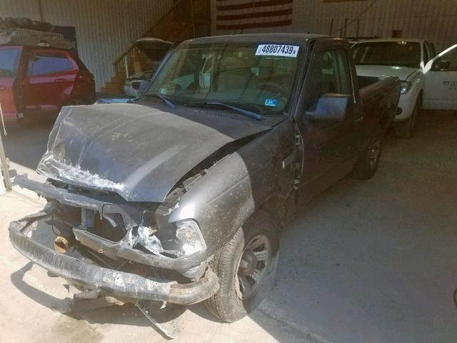 1FTYR10D27PA75172 - 2007 FORD RANGER GRAY photo 2