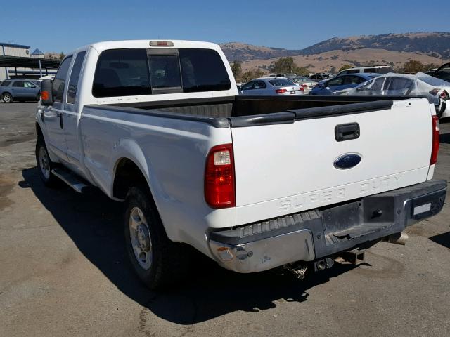 1FTSX2BR7AEA37014 - 2010 FORD F250 SUPER WHITE photo 3